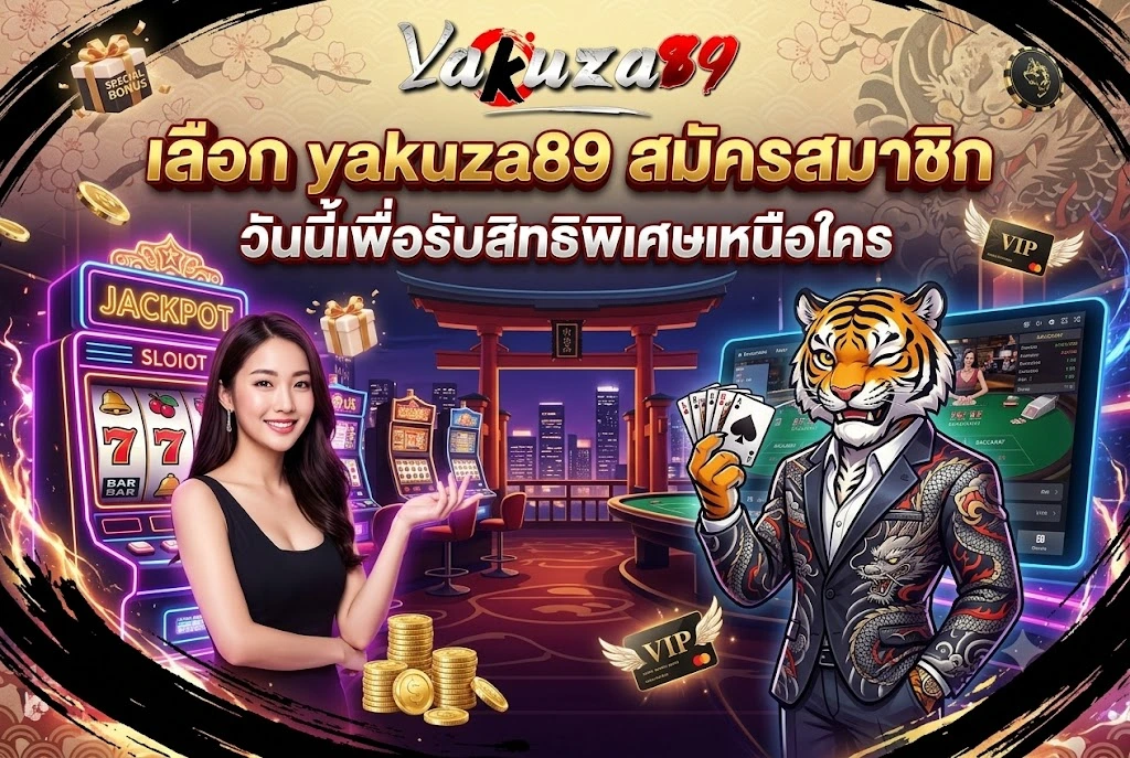 yakuza89 สมัครสมาชิก